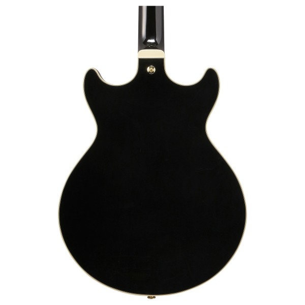 Ibanez AM73G Artcore, Black - back of body