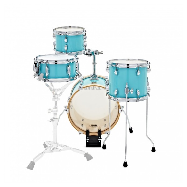 Tama Club-JAM 14" Flyer Shell Pack with Bag Set, Candy Apple Mist