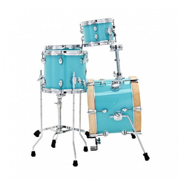 Tama Club-JAM 14" Flyer Shell Pack with Bag Set, Candy Apple Mist