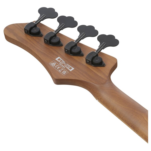 Ibanez MDM1300 Mode, Natural Stained Amber Burst - back of headstock