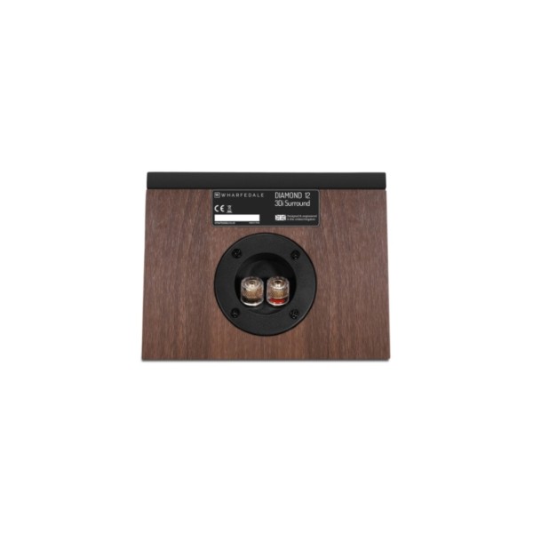 Wharfedale Diamond 12 3Di Surround Sound Speakers (Pair), Walnut terminals 
