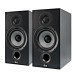 ELAC Debut B6.2 Vinyl Bookshelf Speaker (Pair), Black Ash - face left 