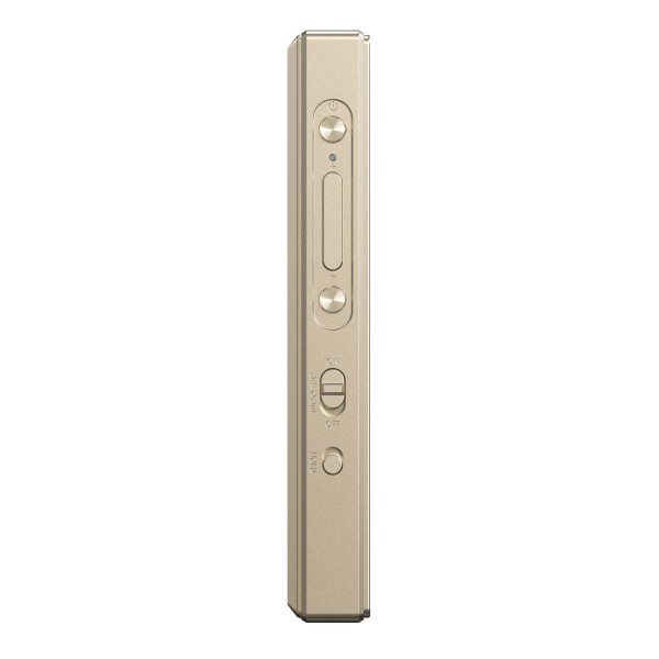 FiiO M21 Digital Audio Player, Titanium - Side and controls