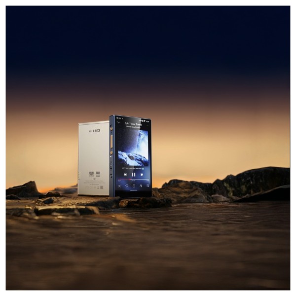 FiiO M21 Digital Audio Player, Titanium - Beauty image
