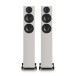 Wharfedale Diamond 12.4i Floorstanding Speaker (Pair), Grey no grille