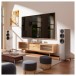 Wharfedale Diamond 12.4i Floorstanding Speaker (Pair), - lifestyle  