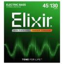 Elixir 14202 NANOWEB Bass 5 String Light, 45-130