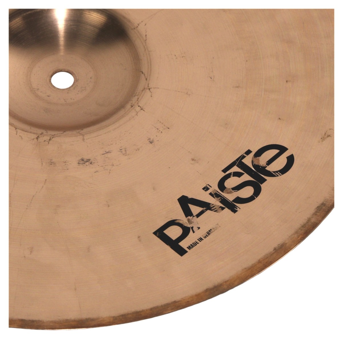 Paiste PST 3 Band 14" Cymbales Pour Marche – Paire Avec Coussinets Et Dragonnes