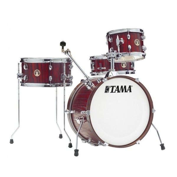 Tama Club-JAM Shell Pack w/ Cymbal Holder & Bag Set, Satin Burgundy Elm