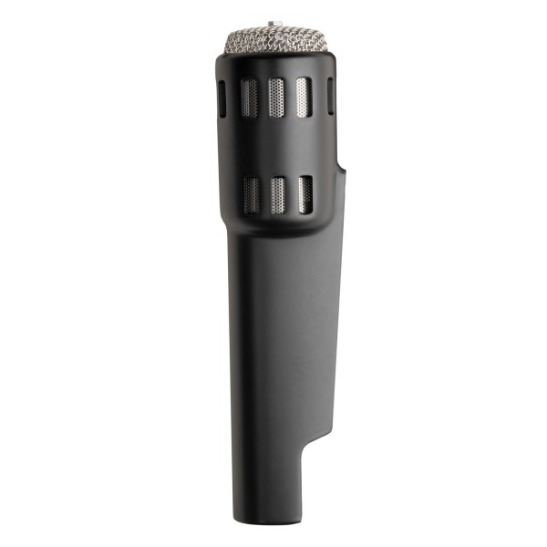 Warm Audio Retro 64 Dynamic Microphone, Matte Black - Side