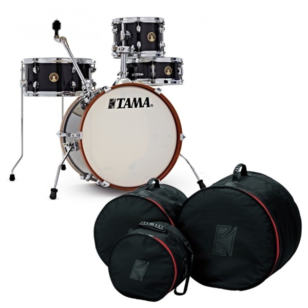 Tama Club-JAM Shell Pack w/ Cymbal Holder & Bag Set, Charcoal Mist