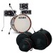 Tama Club-JAM Shell Pack w/ Cymbal Holder & Bag Set, Charcoal Mist