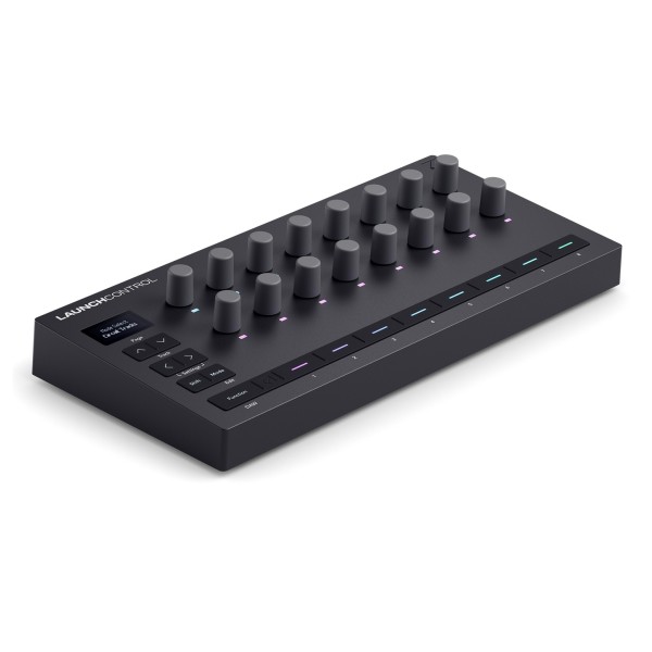 Novation Launch Control 3 DAW Control Surface - Angled 2
