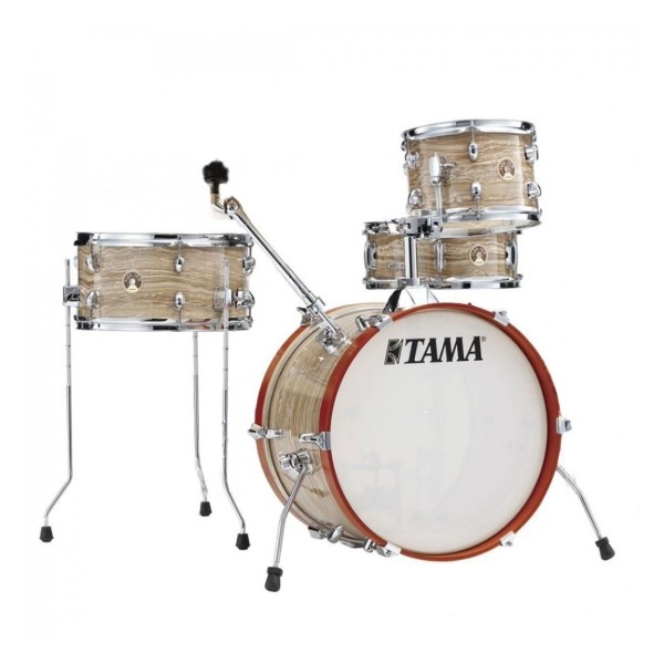 Tama Club-JAM Shell Pack w/ Cymbal Holder & Bag Set, Cream Marble Wrap