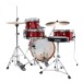 Tama Club-JAM Shell Pack w/Cymbal Holder & Bag Set, Candy Apple Mist