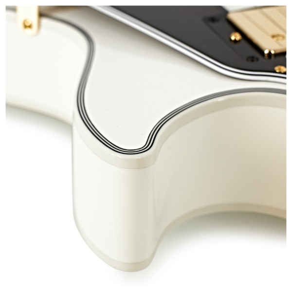 Gibson Custom Les Paul Custom, Alpine White #CS502686 - cutaway