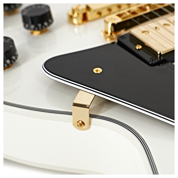 Gibson Custom Les Paul Custom, Alpine White #CS502686 - scratchplate