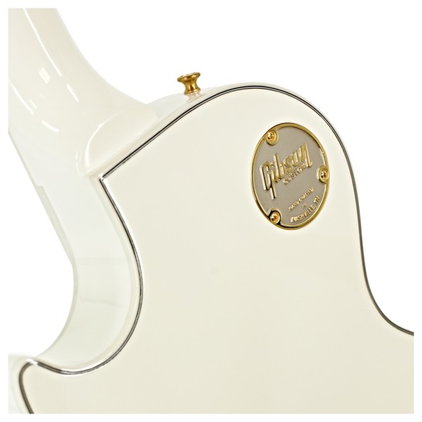 Gibson Custom Les Paul Custom, Alpine White #CS502686 - custom shop badge