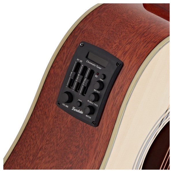 Ferndale Series 3 Electro Acoustic Guitar - Tuner