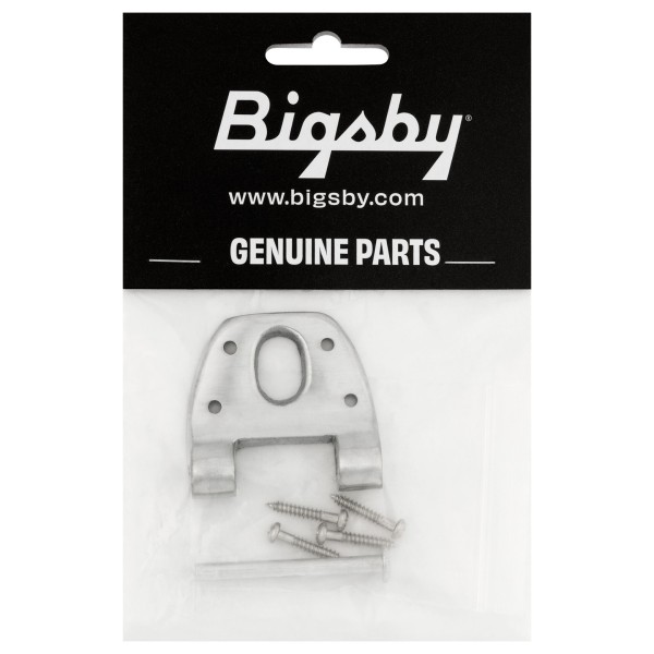 Bigsby Extra Short Hinge, w/Hinge Pin and Screws, Polished - package