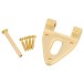 Bigsby Conventional Hinge w/Hinge Pin and Screws, Gold