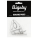 Bigsby Conventional Hinge w/Hinge Pin and Screws, Polished - package