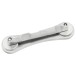 Bigsby Sorkin (Bowtie) Bridge Assembly, Wound-G Compensated, Polished Aluminum