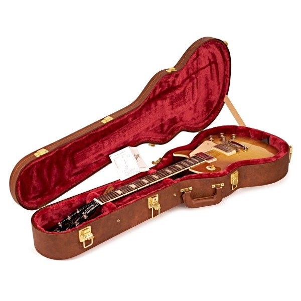 Gibson Les Paul Standard 60s Figured Top Unburst #202750190 - guitar in case