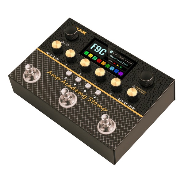 NUX Amp Academy Stomp Top Right Angle