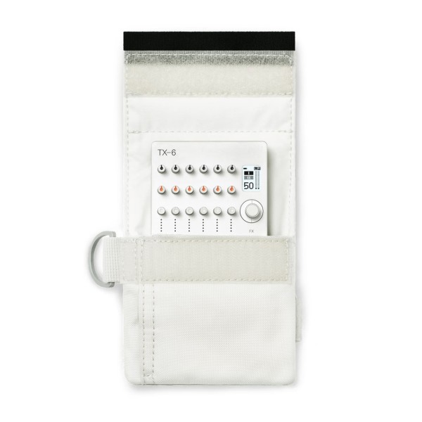 Teenage Engineering Small Field Bag, White - Open (TX-7 Mixer Not Included)