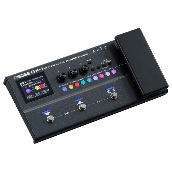 Boss GX-1 Compact Multi Effects Processor - angled shot