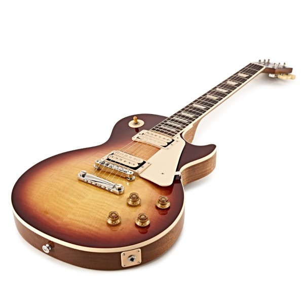 Gibson Les Paul Standard 50s Double Trouble, Vintage Bourbon Burst Gloss #210050283 - right angle
