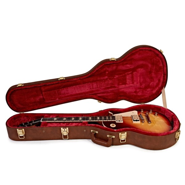Gibson Les Paul Standard 60s Double Trouble, Vintage Bourbon Burst Gloss #211950023 - in case