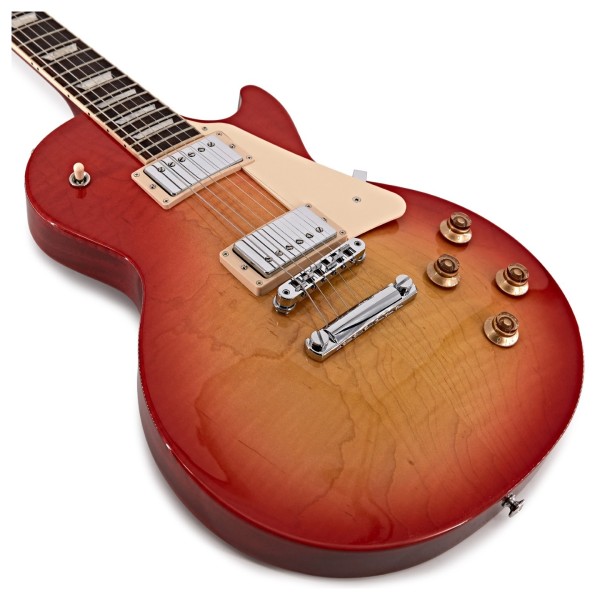 Gibson Les Paul Studio Figured, Washed Cherry Sunburst - left angle