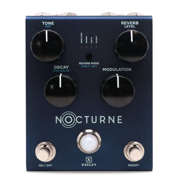 Keeley Nocturne Andy Timmons Signature Reverb Pedal - Top