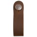 Levy's Leather Headstock Strap Adapter, Brown - front