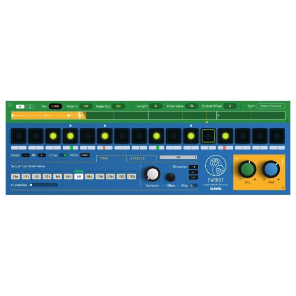 Klevgrand Parrot - Audio Repeater