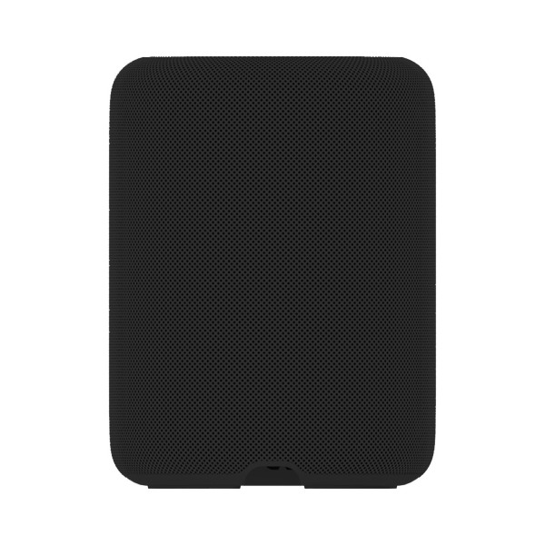 WiiM Sound Lite Wireless Smart Speaker, Black - rear 