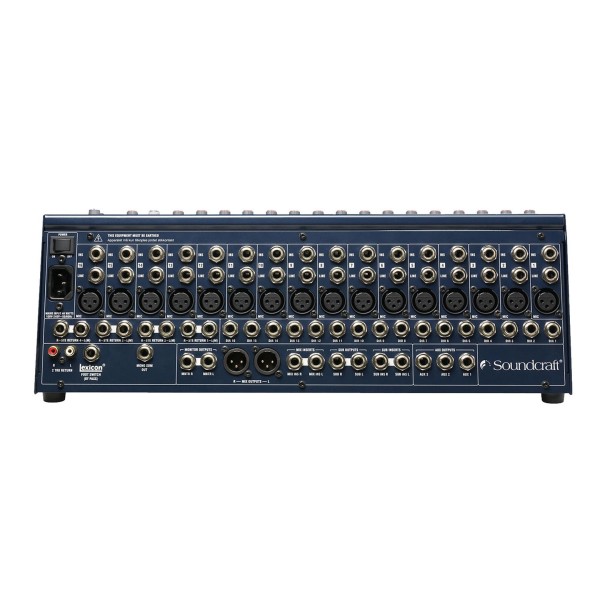 Soundcraft FX16ii 16 Rear
