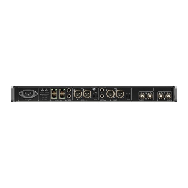Sennheiser EW-DX EM 4 DANTE Quad Channel Wireless Receiver, U1/5, Rear
