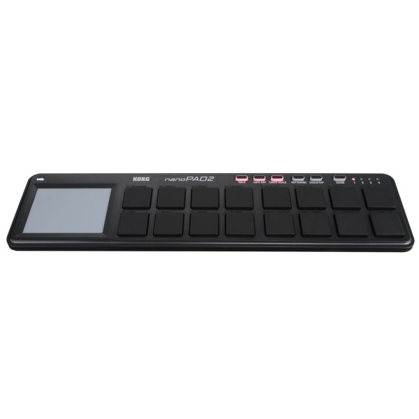 Korg nano PAD 2 USB MIDI Controller, Black - Front