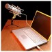 Rode Podcaster USB Condenser Microphone - With Laptop