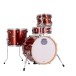 Mapex Mars Birch 18'' 4pc Bop Shell Pack, Blood Orange Sparkle