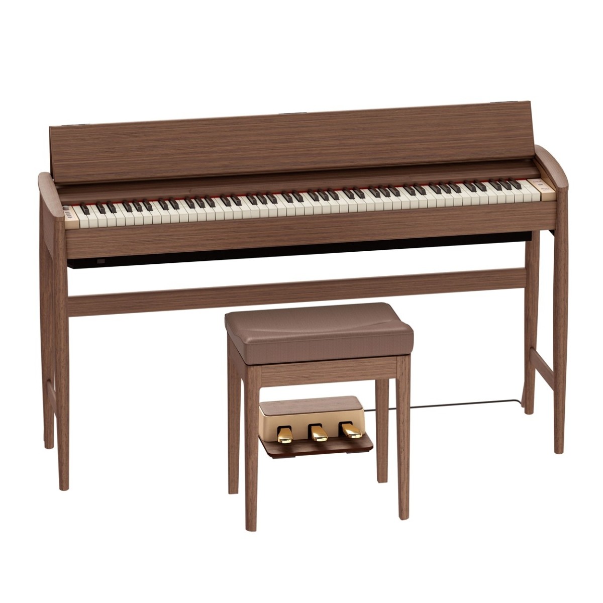 Roland Kiyola KF-20 Digital Piano with Stool Walnut