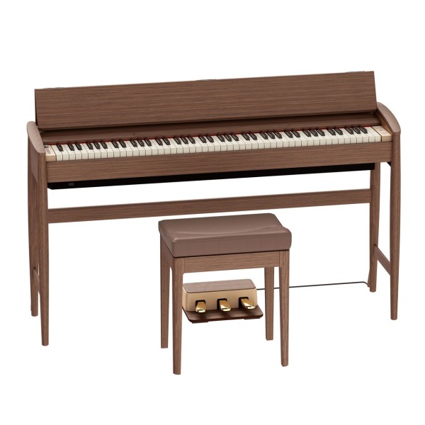 Roland Kiyola KF-20 Digital Piano with Stool, Walnut