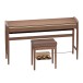 Roland Kiyola KF-20 Digital Piano with Stool, Walnut- Closed