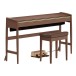 Roland Kiyola KF-20 Digital Piano with Stool, Walnut- Closed angle