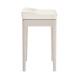 Roland Kiyola KF-20 Digital Piano with Stool, Sheer White- Stool angle