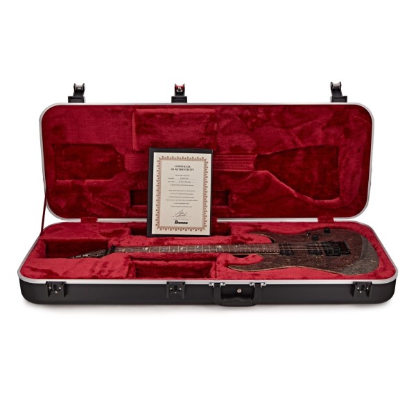 Ibanez RG8620AH RG J Custom, Black Quartz - in case