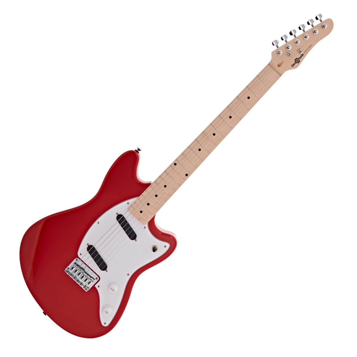 Click to view product details and reviews for Seattle Electric Guitar By Gear4music Red.